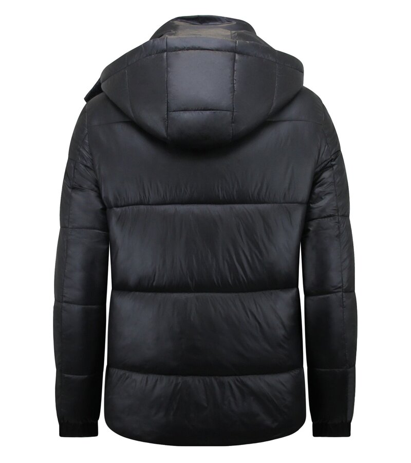 LF Chaqueta acolchada Hombre - Chaquetas Hombre Invierno - 8055 - Negro