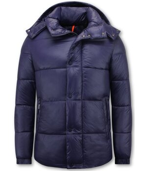 LF Puffer Jacket - Chaquetas De Invierno Impermeables Para Hombre - 8055 - Azul Oscuro