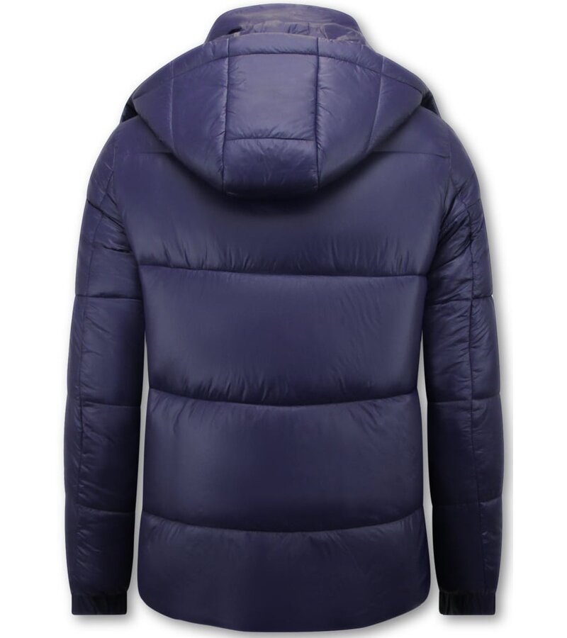 LF Puffer Jacket - Chaquetas De Invierno Impermeables Para Hombre - 8055 - Azul Oscuro