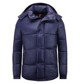 LF Puffer Jacket - Chaquetas De Invierno Impermeables Para Hombre - 8055 - Azul Oscuro