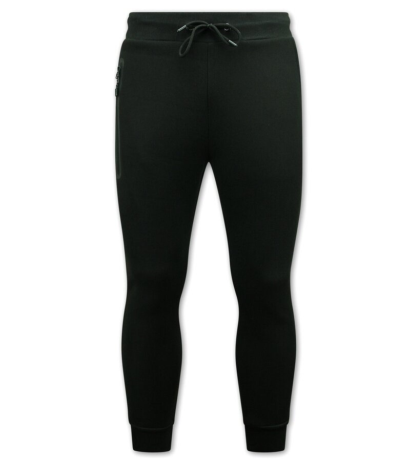 TopStar Chándal para hombre - Traje de jogging para hombre - 147 - Negro/Blanco