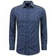 Blusa Hombre Manga Larga - Blusa Hombre Slim Fit - Azul
