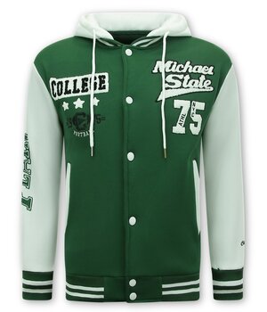 Enos Chaleco de béisbol con capucha - 905 - Verde