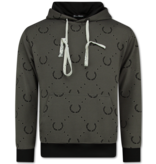 TopStar Chándal de hombre - Chándal para adultos - Twinset - 3955 - Marrón