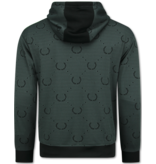 TopStar Chándal de hombre - Conjunto de chándal para hombre - Conjunto deportivo para adultos - Twinset - 3955 - Gris