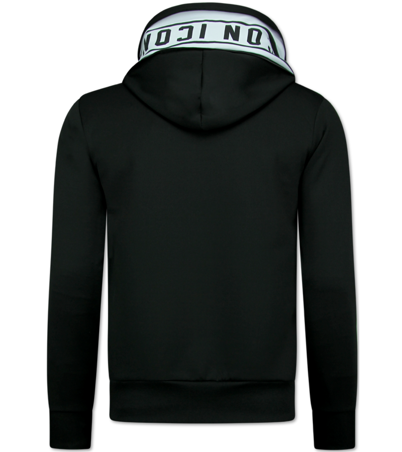 TopStar Chándales ICON - Conjuntos deportivos para hombre - Conjuntos para hombre adulto - 11759 - Negro