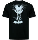 Top Star Camiseta Oversize para Hombre - Camiseta con Estampado - DreamChaser - 687 - Negra