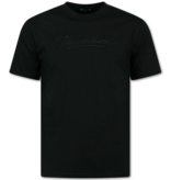 Top Star Camiseta Oversize para Hombre - Camiseta con Estampado - DreamChaser - 687 - Negra