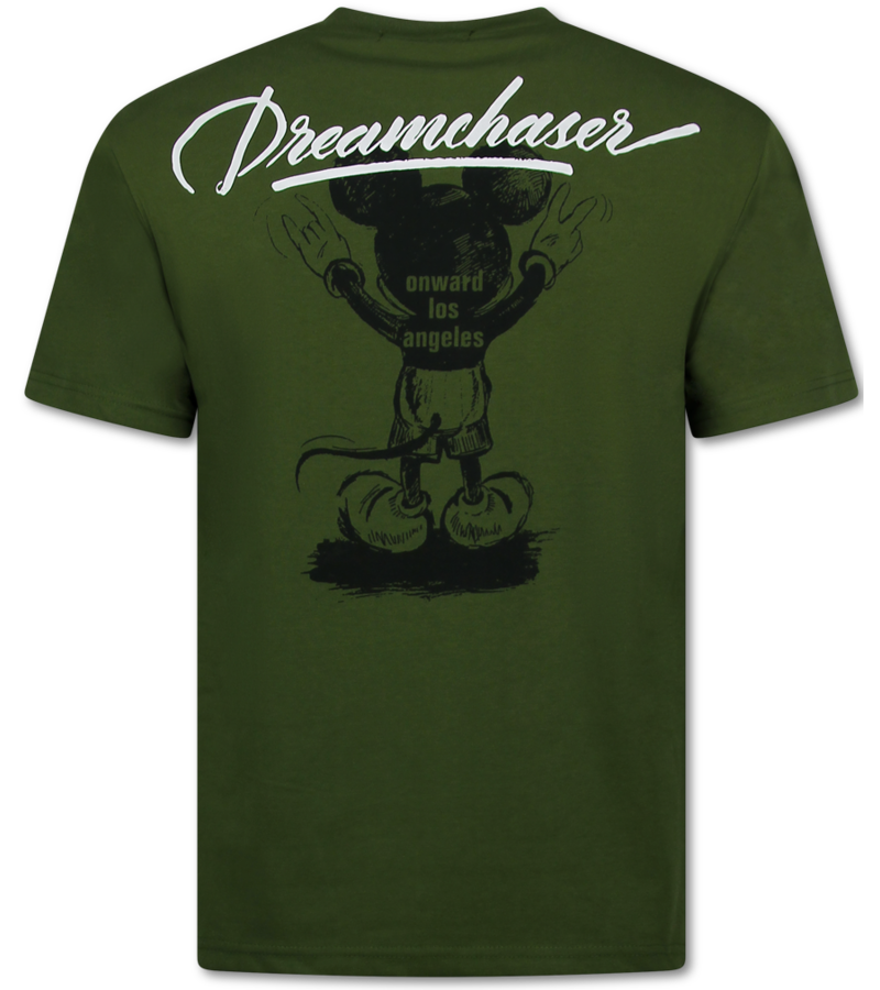 Top Star Camiseta Oversize Hombre - Camisetas Divertidas Hombre - DreamChaser - 687 - Verde