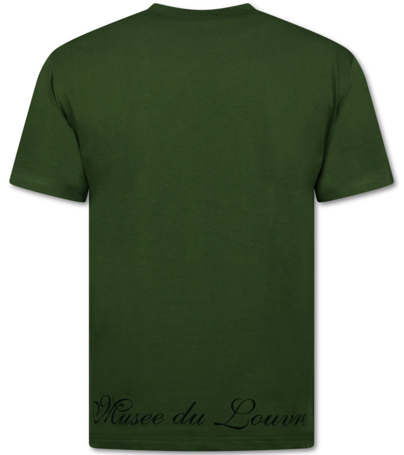 Top Star Camisetas divertidas para hombre - Camiseta oversize para hombre - Camiseta divertida de ratón - 699 - Verde