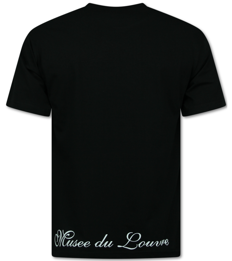 Top Star Camiseta de hombre con estampado - Camiseta extragrande para hombre - Camiseta divertida para hombre - Ratón - 699 - Negra