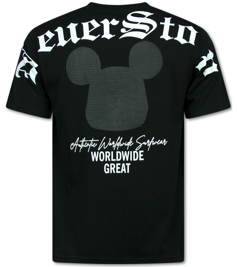 Top Star Camiseta estampada para hombre - Camiseta divertida para hombre - Camiseta divertida - 700 - Negra