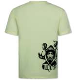 Top Star Tupac Shakur - Camiseta extragrande para hombre - Camiseta estampada - Camiseta estampada - 672 - Amarillo