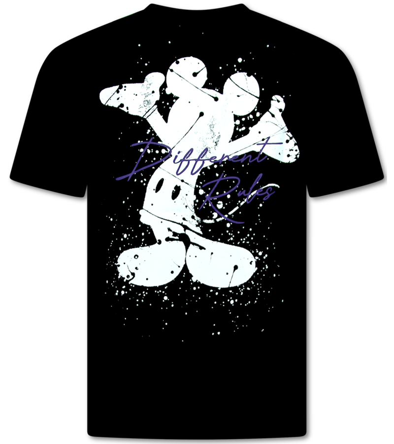 Top Star Camiseta Oversize Hombre - Camisetas Divertidas Hombre - Camiseta Hombre con Estampado - Camisa Divertida - 689 - Negra