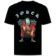 Camiseta Oversize Hombre - Joker - Camiseta Hombre con Estampado - Camisetas Hombre Divertidas - Camiseta Divertida - 701 - Negra