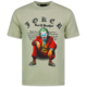 Camisetas divertidas para hombre - Camiseta oversize para hombre - Joker - Camiseta estampada para hombre - Camiseta divertida - 701 - Marrón