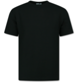 Enos Conjunto de verano para hombre - Oversize acanalado - Dos piezas - Conjunto - 918 - Negro