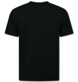 Enos Conjunto de verano para hombre - Oversize acanalado - Dos piezas - Conjunto - 918 - Negro