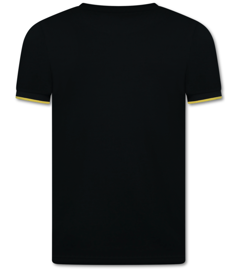 Top Star Conjunto de verano para hombre ICON - Twinset ICON - Conjuntos combinados - 11818 - Negro/Amarillo