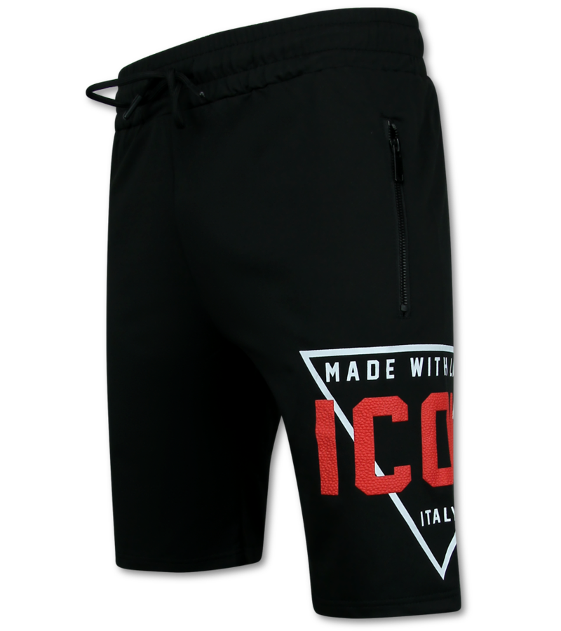 Top Star Conjunto de verano para hombre ICON - Twinset ICON - Conjuntos combinados - 11818 - Negro/Blanco