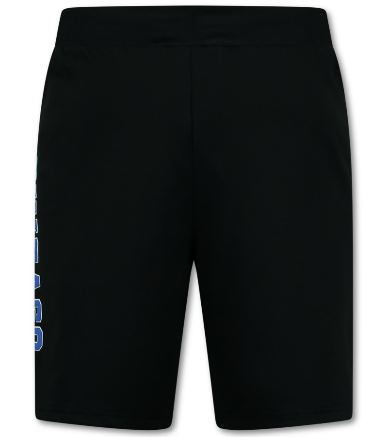 Top Star Conjunto de verano BULLS para hombre - Twinset BULLS - Conjuntos combinados - 1685 - Blanco/Negro