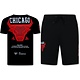 Conjunto de verano BULLS para hombre - Twinset BULLS - Conjuntos combinados - 1685 - Rojo/Negro