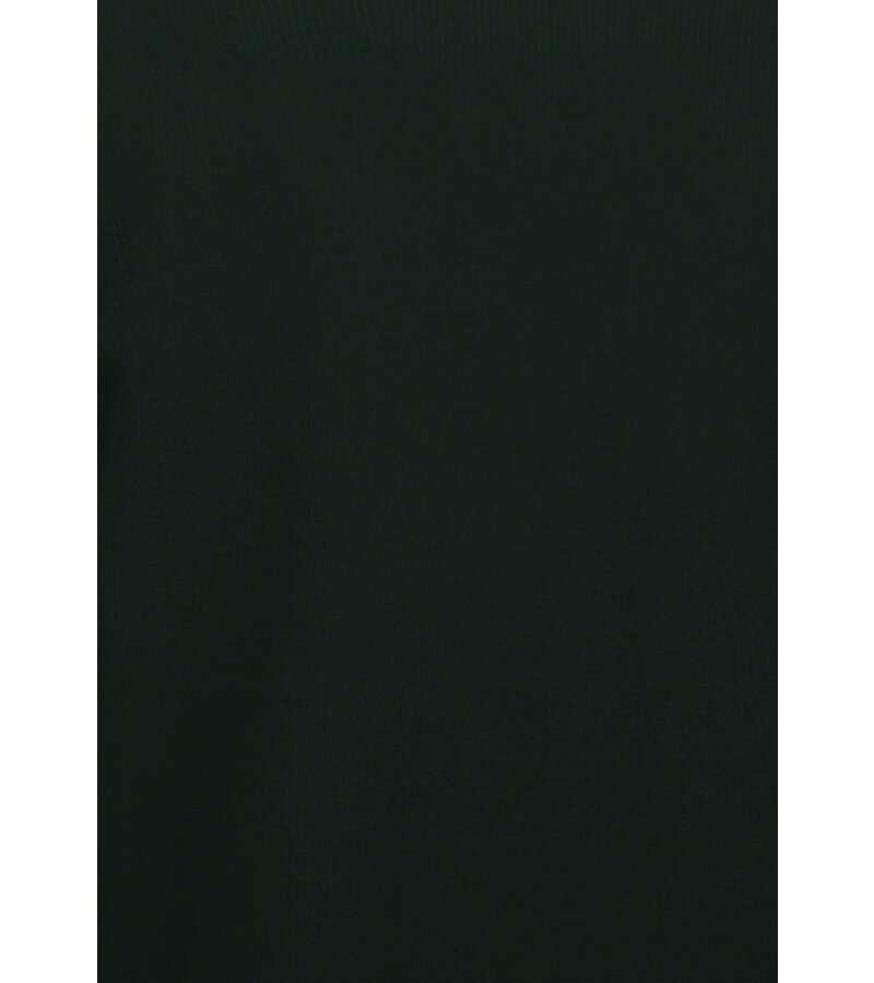 Enos Conjunto de dos piezas - Camisa holgada de canalé - Conjunto de verano para hombre - Conjunto de dos piezas - 915 - Negro