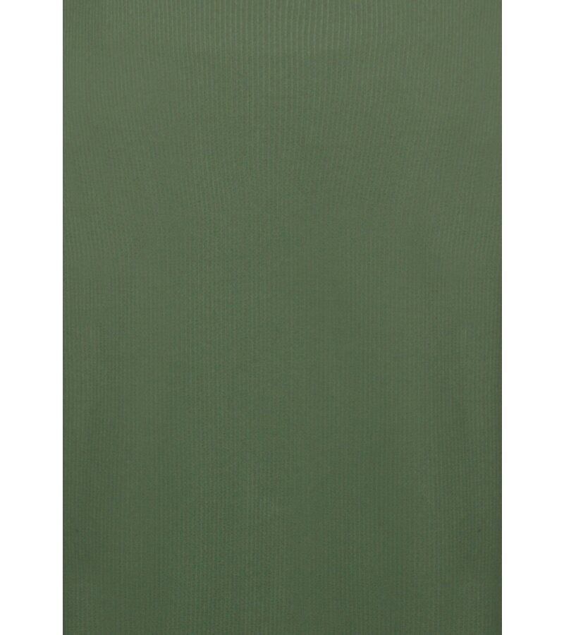 Enos Conjunto de dos piezas - Camisa holgada de canalé - Conjunto de verano para hombre - Conjunto de dos piezas - 915 - Verde
