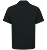 Martina Camisa oversize acanalada - Conjunto de verano para hombre - Dos piezas - Conjunto - 0095 - Negro