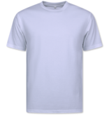 New Ment Camiseta holgada para hombre - Camiseta lisa en blanco - 6530 - Blanco