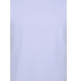 New Ment Camiseta holgada para hombre - Camiseta lisa en blanco - 6530 - Blanco