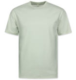 New Ment Camiseta Oversize para Hombre - Camiseta Lisa Blanca - 6530 - Beige