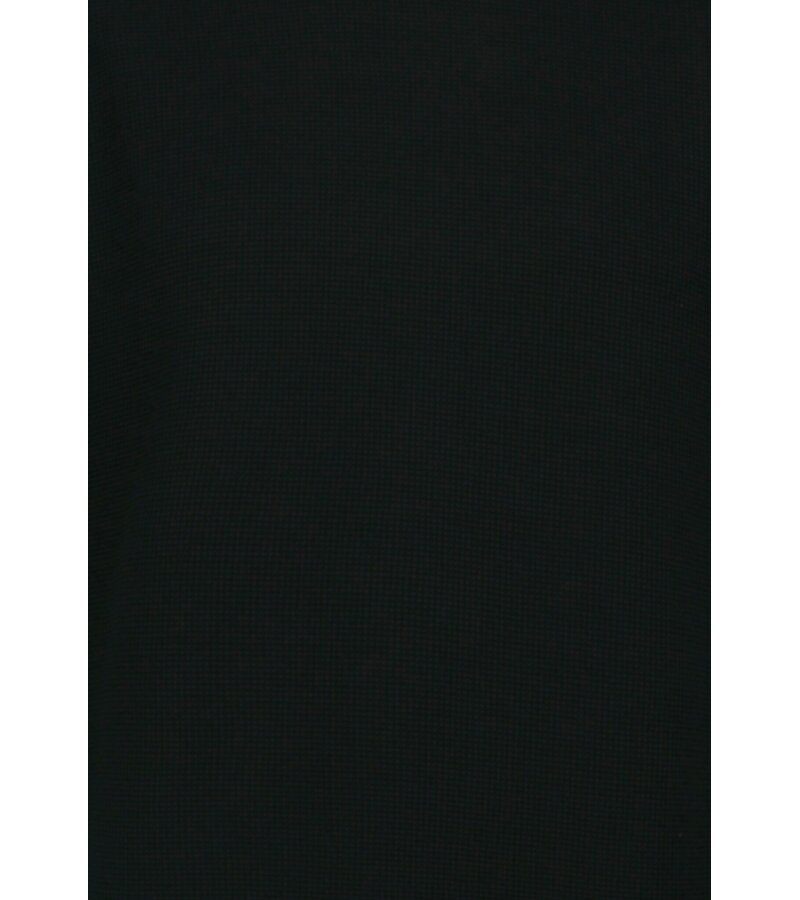 Enos Conjunto de verano para hombre - Oversize acanalado - Conjunto de dos piezas - Conjunto - F-918 - Negro