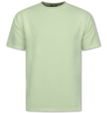 Enos Conjunto de verano para hombre - Oversize acanalado - Conjunto de dos piezas - Conjunto combinado - F-918 - Beige