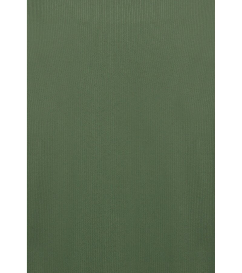 Enos Conjunto de dos piezas - Camisa holgada de canalé - Conjunto de verano para hombre - Conjunto de dos piezas - Conjunto - F-915 - Verde