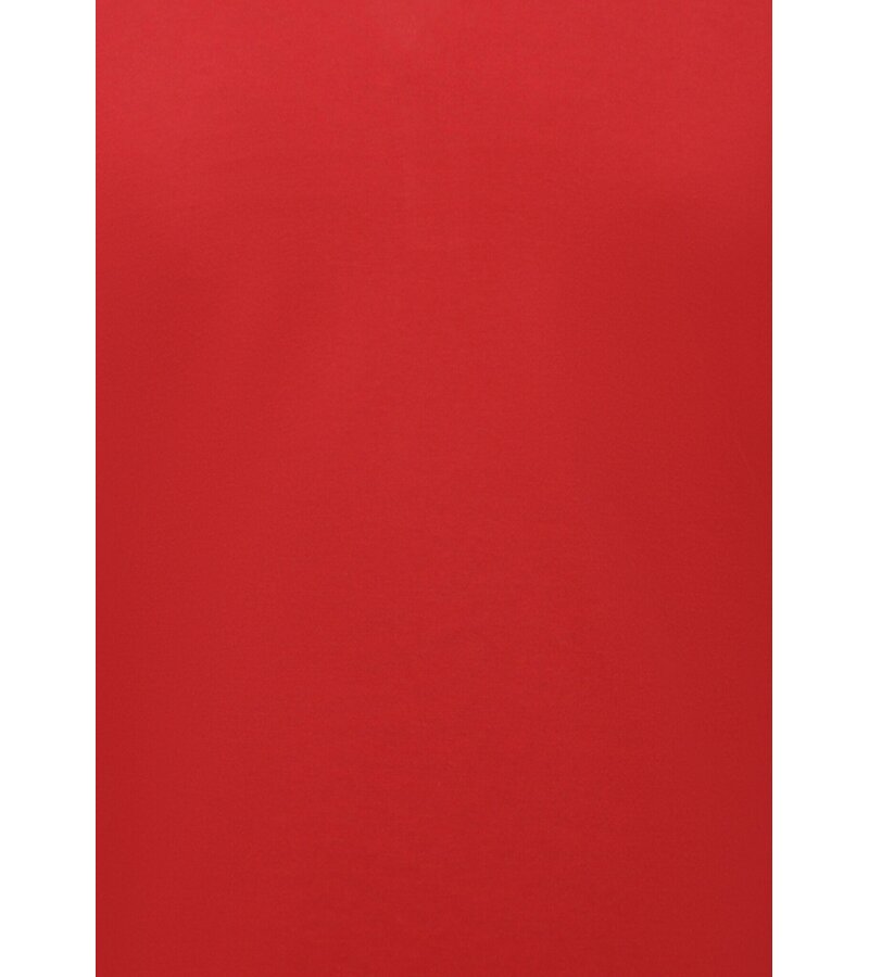 True Rise Polo de hombre - Polo de manga corta - Corte ajustado - A150 - Rojo