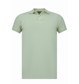 True Rise Polo de hombre - Polos cortos para hombre - Polo de hombre - Corte ajustado - A150 - Beige