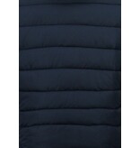 Enos Chaqueta con capucha para hombre - Corte ajustado - Chaqueta de peso medio - 8210 - Azul