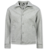 Enos Chaqueta de hombre - Chaqueta de peso medio para hombre - Chaquetas para hombre - 528 - Gris