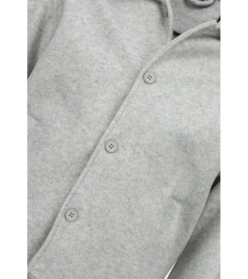 Enos Chaqueta de hombre - Chaqueta de peso medio para hombre - Chaquetas para hombre - 528 - Gris