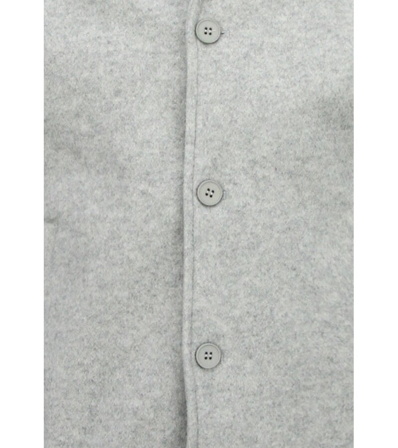 Enos Chaqueta de hombre - Chaqueta de peso medio para hombre - Chaquetas para hombre - 528 - Gris