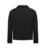 Enos Chaqueta de hombre - Chaqueta de peso medio - Sobrecamisa - 528 - Negra