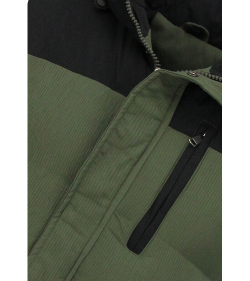 Enos Chaleco para hombre - Chaleco para exterior para hombre - 901- Verde