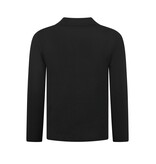 Enos Suéter de hombre - Polo de manga larga para hombre - 536 - Negro