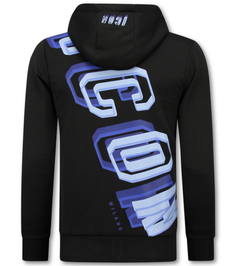 TopStar Chándal ICON para hombre - Conjunto deportivo para adulto - Conjunto de entrenamiento - Conjunto para hombre - 5732 - Negro/Azul