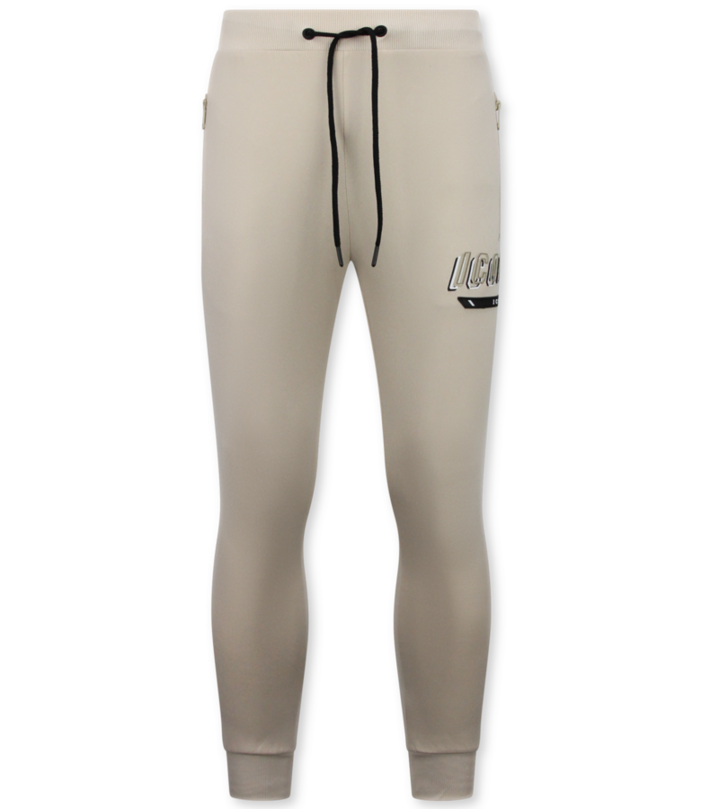 TopStar Chándales - Chándal ICON - Conjunto deportivo para hombre - Conjunto deportivo para hombre adulto - Twinset - 5732 - Marrón