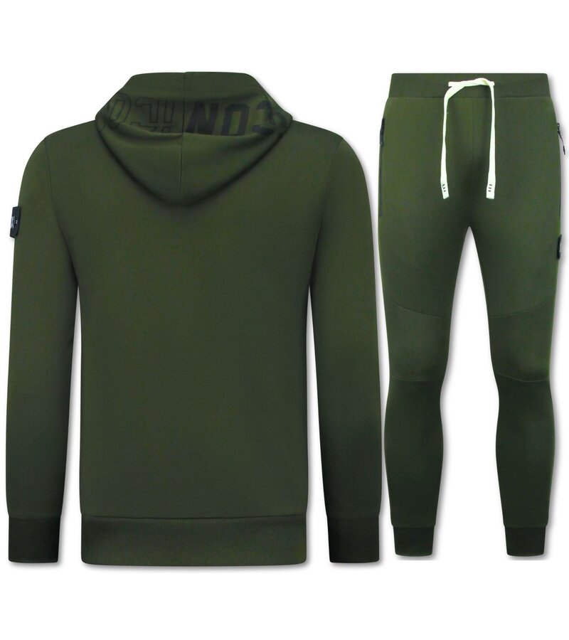 TopStar Chándal para hombre - ICON Home Suit - Chándal para adulto - Chándal - 11765 - Verde