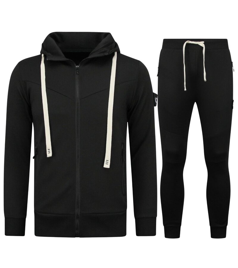 TopStar Chándal ICON Home Suit para hombre - Chándal para adultos - 11765 - Negro