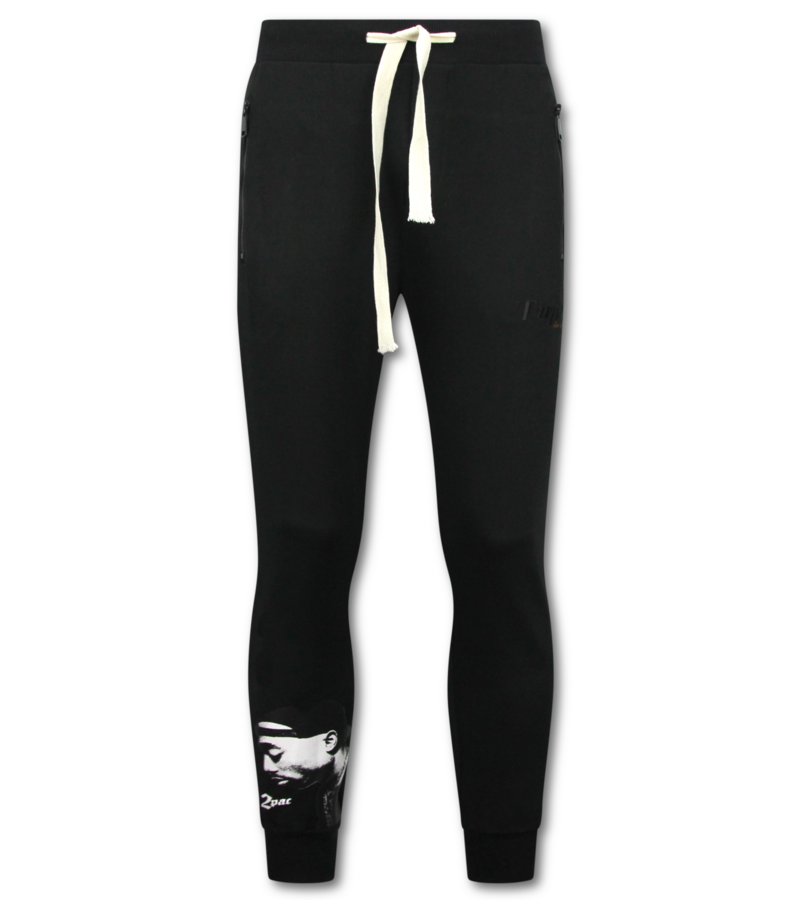 TopStar Sudadera con capucha de Tupac - Sudadera con capucha de chándal 2Pac para hombre - Sudadera con capucha para hombre adulto - 663 - Negro