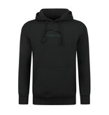True Rise  Sudadera con capucha extragrande para hombre - Estampado de Argelia - Tejido grueso - 5816 - Negro